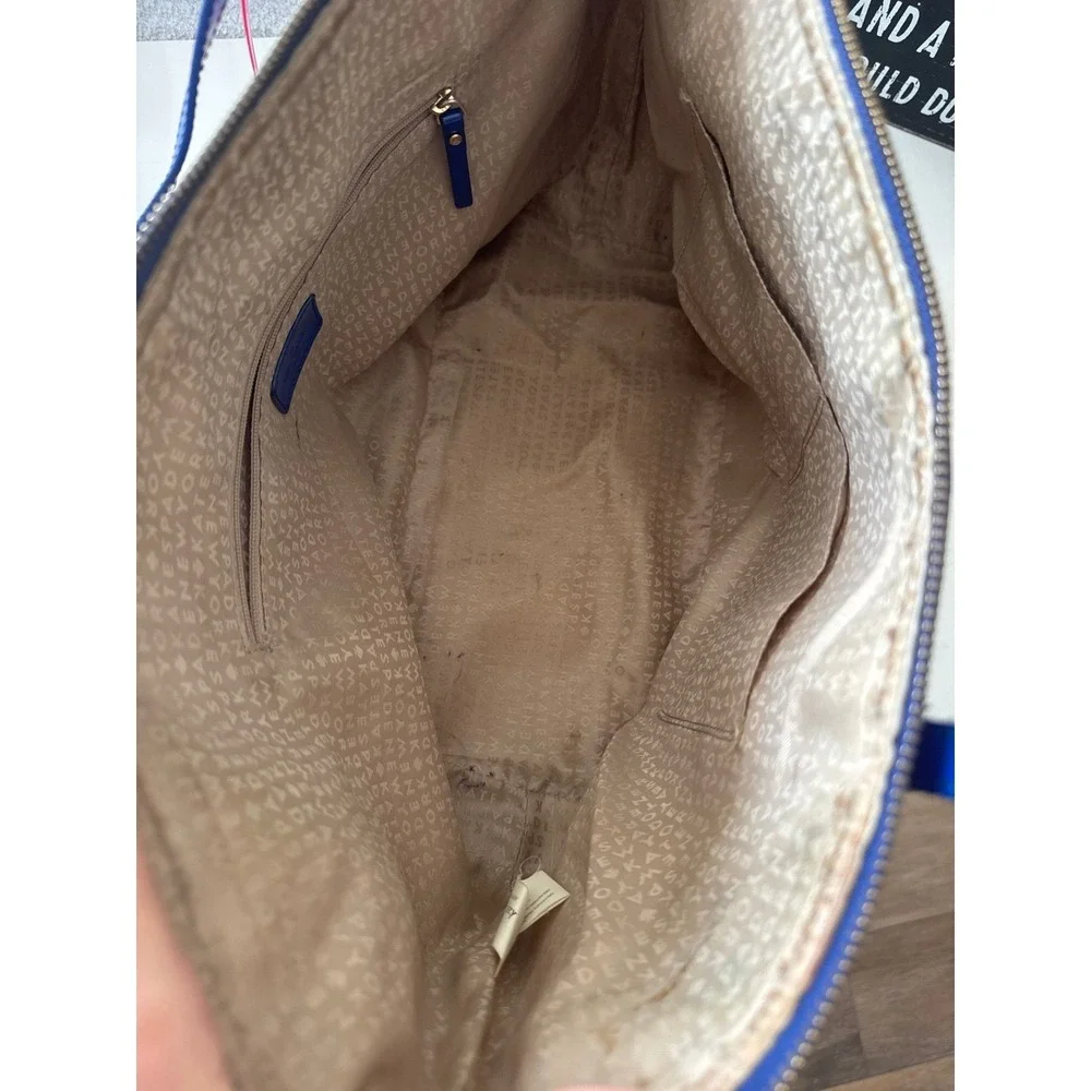 Women's Kate Spade Yaletown Sophie‎ Tote Royal Blue patent leather zip
